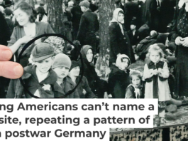 Irene Fogel Weiss holds a photograph of her mother and brothers, who were killed during the Holocaust, during a ceremony at the U.S. Capitol on April 14, 2026, in Washington. Heather Diehl/Getty Images